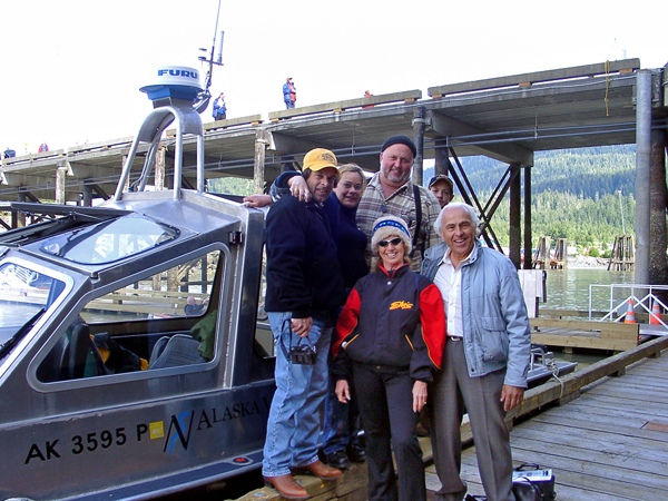The Boat captain and the 5 passengers